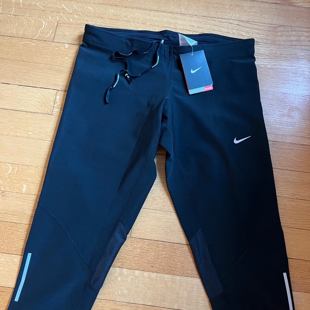 Nike Black Performance Tights Large